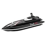DFERGX RC Boot Ferngesteuerte Boote - Boot für Pool 25km/h Funkgesteuertes Boot mit Akku, 2,4 GHz Ferngesteuerte Boote Spielzeug fü