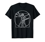 Vitruvian Man Guitar Music Player Da Vinci Guitarist Rocker T-S