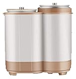 ZHZHUANG Tragbarer Doppel-Tub Waschmaschine Waschen Energie 150W (3 Kg Wäsche 1,8 Kg Spin Dry) Geeignet Für Wohnungen, Camping, S