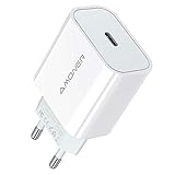 Amoner 20W USB C Ladegerät USB C Netzteil USB C Power Adapter Ladestecker Schnellladegerät kompatibel mit Phone 13, 12, 12 Pro, 12 Pro Max, 11 Pro,Pad, Pods, Galaxy S20/S21