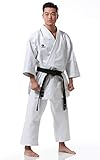 Tokaido Unisex – Erwachsene Kata Master Karateanzug, weiß, 180