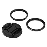 Gatuxe UV-Schutz-Kamera-Objektiv-Filterring, robuster UV-Filter-Filterring-Objektivdeckel 37 mm / 1,45 Zoll UV-Objektiv tragbar, ultraschlank für LU7 Digitalk
