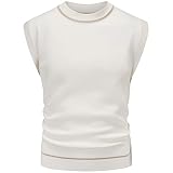 XDJSD Herren Pullover Weste Herren Pullover Strick Pullover Pullover Jacke Herren Pullover Einfarbig Ärmelloser Pullover R