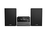 Philips Mini Stereoanlage mit Bluetooth / HiFi-System, DAB+, UKW-Radio, USB, CD-Player, MP3, Bassreflex-Lautsprecher, Digitale Sound Kontrolle, 18 W / Philips Audio TAM3505/12