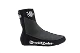 Zwölfender Classic Black schwarz Neopren-Überschuhe, Größe:M