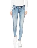 Herrlicher Damen Touch Slim Denim Powerstretch Jeans, Blau (Frost 832), W28/L32 (Herstellergröße: 28)