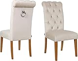 Home affaire Esszimmerstuhl »Liao« Küche Esszimmer Home Living Edel Samt/Löhne Möb