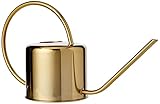 Kikkerland Gießkanne, Metall, Gold, 37.5 x 13 x 19.5