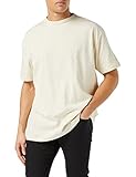 Urban Classics Herren Organic Basic Tee T-Shirt, Beige (Sand 00208), Large (Herstellergröße: L)