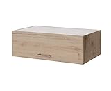 Flex-Well Küchen-Klapphängeschrank RIVA - Oberschrank vielseitig einsetzbar - 1 Klappe - Breite 100 cm - Eiche San R