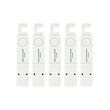 GEALAN-Sense® Window unsichtbarer Fensteralarm, universelle Nachrüstung, Einbruchschutz mit 110dB Signalton, passend für gängige Fenster, Made in Germany, einfache Montage, Batterien inkl, 5er Pack