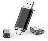 64GB USB3.0 Stick , OTG USB C Speicherstick 2 in 1 Type C/USB 3.0 Flash Drive 64gb Für Tablet, PC, MacBook, Typ C Android Handy