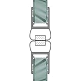 Magnetdichtungen 180° Magnetprofil Steckprofil Duschdichtung Glasdusche 1 Set für Glasstärke 4mm 5mm 6