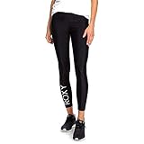 Roxy Damen Brave You-7/8 Sports for Women Leggings, Schwarz, S