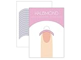 French Maniküre Schablone Halbmond - French Nail Smile Line - 28er Pack