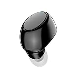 Verliked 1 x kabellose X6 Bluetooth-kompatible 5.0 In-Ear-Kopfhörer, kabellos, Bluetooth-Kopfhörer für Sport, Laufen, schw