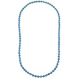 ELEDORO Edelstein Perlenkette Collier endlos geknotet 8mm 80cm lang Achat b