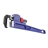 WORKPRO Rohrzange groß 350mm/14', max. Maulweite 70mm, 14 Zoll gerade Einhandrohrzange mit Skala, Wasserpumpenzange für Profi und Heimwerker, Reparatur von Abwasser- oder Heizung