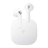 SoundPEATS Kabellose Kopfhörer, In Ear Bluetooth Ohrhörer mit Mini Ladekoffer, 4 Mikrofonen, 25 Std. Laufzeit, Berührungssteuerung, USB Typ-C, Wireless Earbuds mit Kräftigem Bass, TrueAir2 (Weiß)