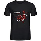 Sunrise Avenue Little Bit Love Custom T Shirts Design Round Neck XXXX-L White XL