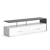 Vicco Lowboard Amato Kommode Schrank Weiß Anrichte Fernsehschrank TV