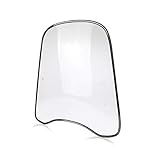 Motorrad Windschild Windschild Motorrad Windschild Roller Windschutzscheibe Motorroller Zubehör Universal Windschild Windschutzscheibe Für Motorräder Elektrische Fahrzeuge, Bruchsicheres, W