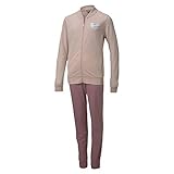 PUMA Mädchen Polyesteranzug Poly Suit G 583317 Peachskin-Foxglove 140