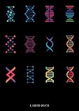 Laborbuch: Labor Notizbuch DNA Forschung | Mit Extra Experiment Vorlagen | Für's Labor & Studium | Für planen, organisieren und dokumentieren | 105 Seiten | Format A4 |