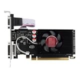 LWCX Passend für GPU HD6450 2GB DDR3 64Bit VGA Grafikkarten PCI Express für ATI Radeon Gaming Computer Grafikk