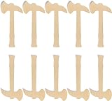 Herr Bo & Co 10x Tomahawk aus 3mm Birkensperrholz, unbehandelt, zum Selberg