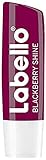 Labello Blackberry Shine im 1er Pack (1 x 4,8 g), Lippenpflegestift mit zartrotem Glanz und Schimmerpigmenten, Lippenpflege ohne Mineralö