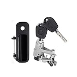 JUSTHENGGUANG 1J6827297G 1J6827565B Tailgate hintere äußere Türgriff for Verschluss 2 Schlüssel Kompatibel for Volkswagen Kompatibel for GOLF IV Kompatibel for Sitz Kompatibel for Arosa Kompatib