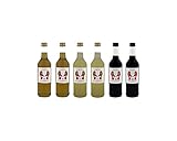 the Lemonade Girls Mischung aus Sirupen - Zitrone - Lakritz - Ingwer - 6x Flasche 500