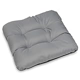 Superkissen24. Stuhlkissen Sitzkissen für stühle - 6er Set 45x45 cm - Outdoor und Indoor - g