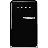 Smeg FAB10LBL2 Kühlschrank, freistehend, 114 l, A++, kombiniert, Schwarz, links, Glas, 114 l, SN-T