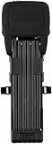 ABUS Unisex – Erwachsene 6000PZ/90 BK SH Faltschlösser, Unifarben,
