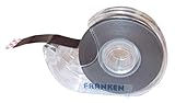 Franken GmbH MBS19 - Magnetband selbstklebend, 19 mm x 800 cm, Stärke: 0,3 mm, schw