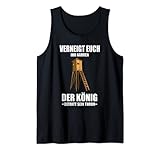 Herren Verneigt Euch Ihr Narren Der König Betritt Seinen Thron Tank Top