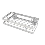 Doitool Korb, 40 x 12,5 x 5,5 cm, Mehrzweck-Regal, Hängeaufbewahrung, Halterung für Küche und B