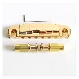 ZENGXUE Goldfarbwallover Lp. Gitarrenbrückenschwanzstück Für SG Andere E-Gitarren Tune-o-Matic Steg