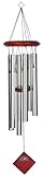 Woodstock Encore Collection Windspiel Chimes of Pluto, silb