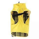 ZNZT Hundekleidung Haustiere Hunde Regenmäntel wasserdichte Regenmantel Jacke Für Kleine Große Hunde Outdoor Atmungsaktive Welpenkleidung Hunde Oder Katzen Hallow