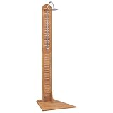 vidaXL Teak Massivholz Gartendusche Außendusche Pooldusche Solardusche D