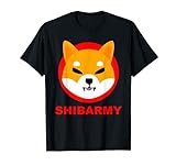 Shibarmy Shiba Inu Coin Token Doge Killer Crypto Big Logo T-S