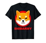 Shibarmy Shiba Inu Coin Token Doge Killer Crypto Big Logo T-S