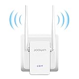 JOOWIN WLAN Repeater, 300 Mbit/s WLAN Verstärker für zu Hause, Wireless WiFi Range Extender 2,4GHz WiFi Signalverstärker, 1 Ethernet-Port, WPS, AP Modus, Kompatibel zu Allen WLAN G