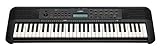 YAMAHA Digital Keyboard PSR-E273, schwarz – Ideales Einsteiger-Keyboard mit 61 Tasten & zahlreichen Instrumentenklängen – Portables Keyboard zum Lernen für Anfäng