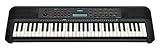 YAMAHA Digital Keyboard PSR-E273, schwarz – Ideales Einsteiger-Keyboard mit 61 Tasten & zahlreichen Instrumentenklängen – Portables Keyboard zum Lernen für Anfäng