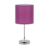 Schreibtischlampe Tischlampe Nachttischlampe AGNES E14 PURPLE IDEUS Strühm 1480