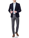 Amazon-Marke: MERAKI Herren Smarter Blazer, Blau (Blue 201), L